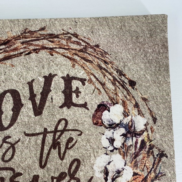 Love Is The Answer Canvas Print - Picture 6 of 15